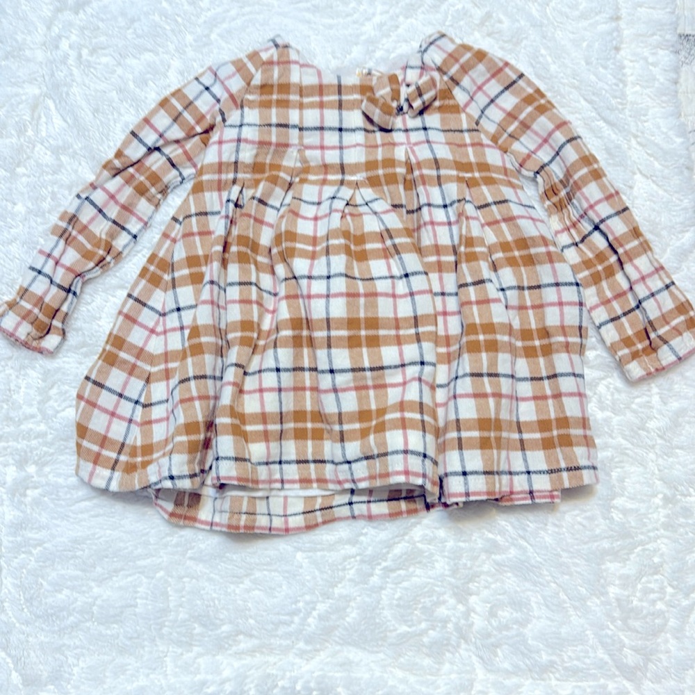 TAHARI —- Dress brown plaid!!!  🥰👗